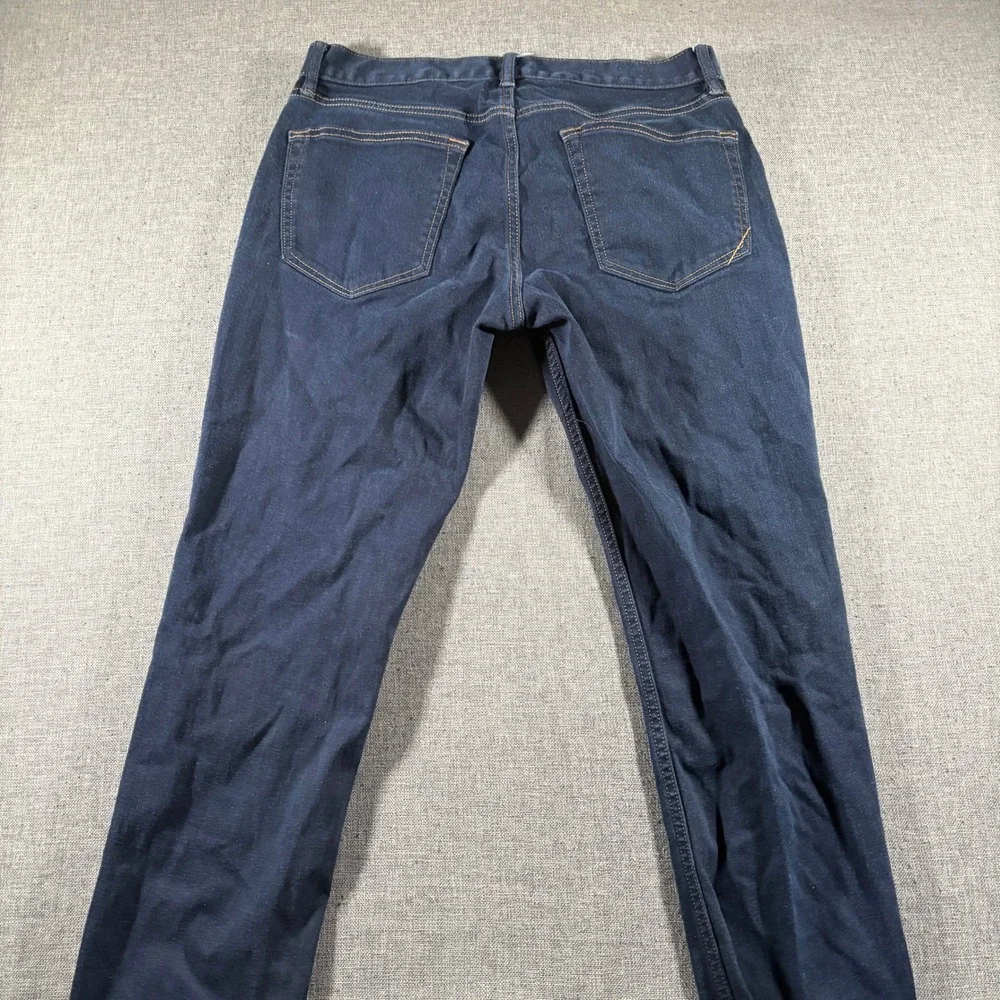 Banana Republic Slim Fit Jeans Mens 30x30 Dark Wash Indigo Stretch Denim Pants‎